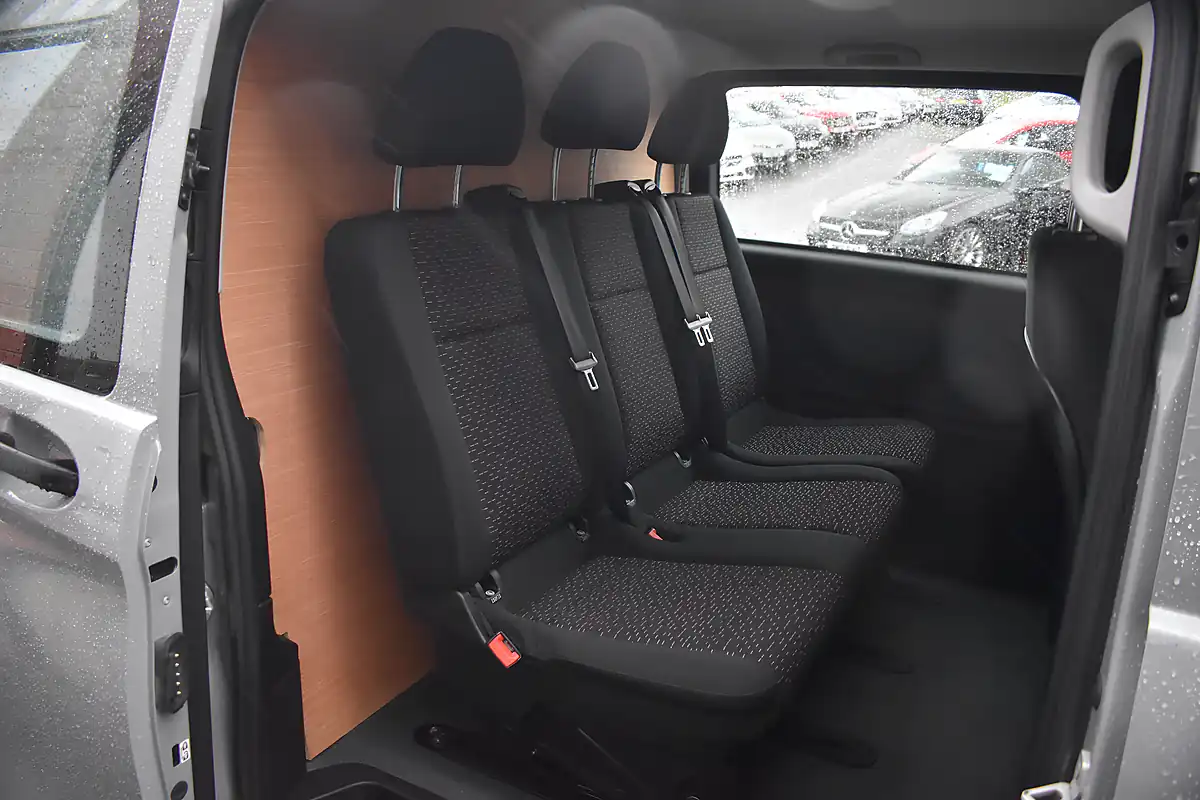 Used 2025 Mercedes-Benz Vito Select Crew Van Double Cab Alpine Grey - Interior and Exterior details 12