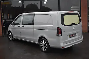 Used 2025 Mercedes-Benz Vito Select Crew Van Double Cab Alpine Grey - Interior and Exterior details 2