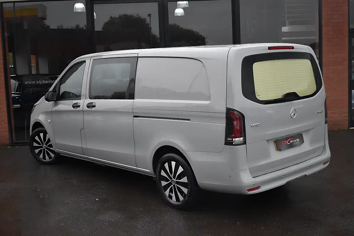 Used 2025 Mercedes-Benz Vito Select Crew Van Double Cab Alpine Grey - Interior and Exterior details 2