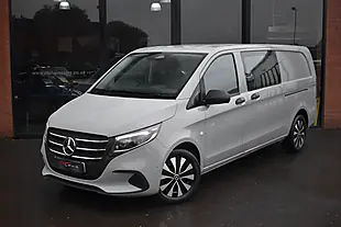 Used 2025 Mercedes-Benz Vito Select Crew Van Double Cab Alpine Grey - Interior and Exterior details 4