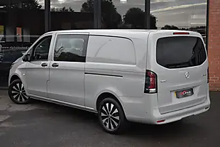 Used 2025 Mercedes-Benz Vito Select Crew Van Double Cab Alpine Grey - Interior and Exterior details 2