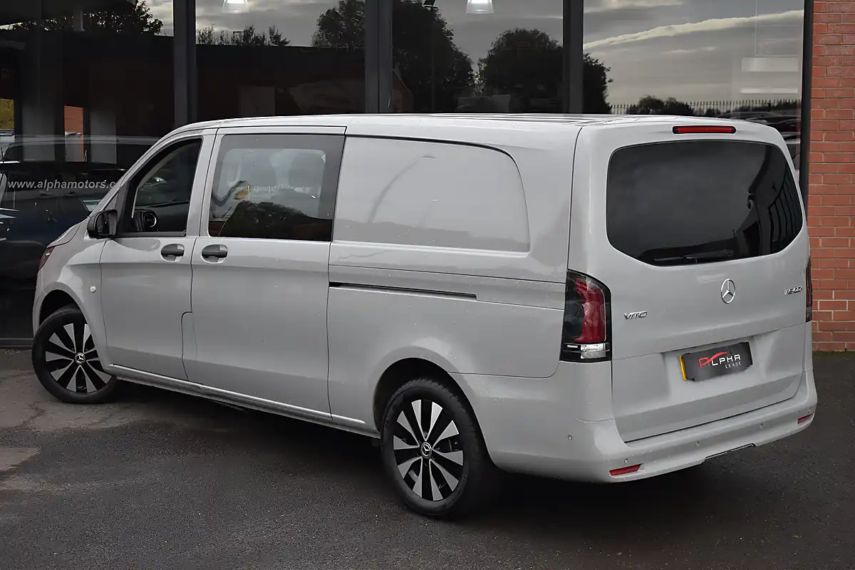 Used 2025 Mercedes-Benz Vito Select Crew Van Double Cab Alpine Grey - Interior and Exterior details 2