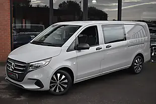 Used 2025 Mercedes-Benz Vito Select Crew Van Double Cab Alpine Grey - Interior and Exterior details 4