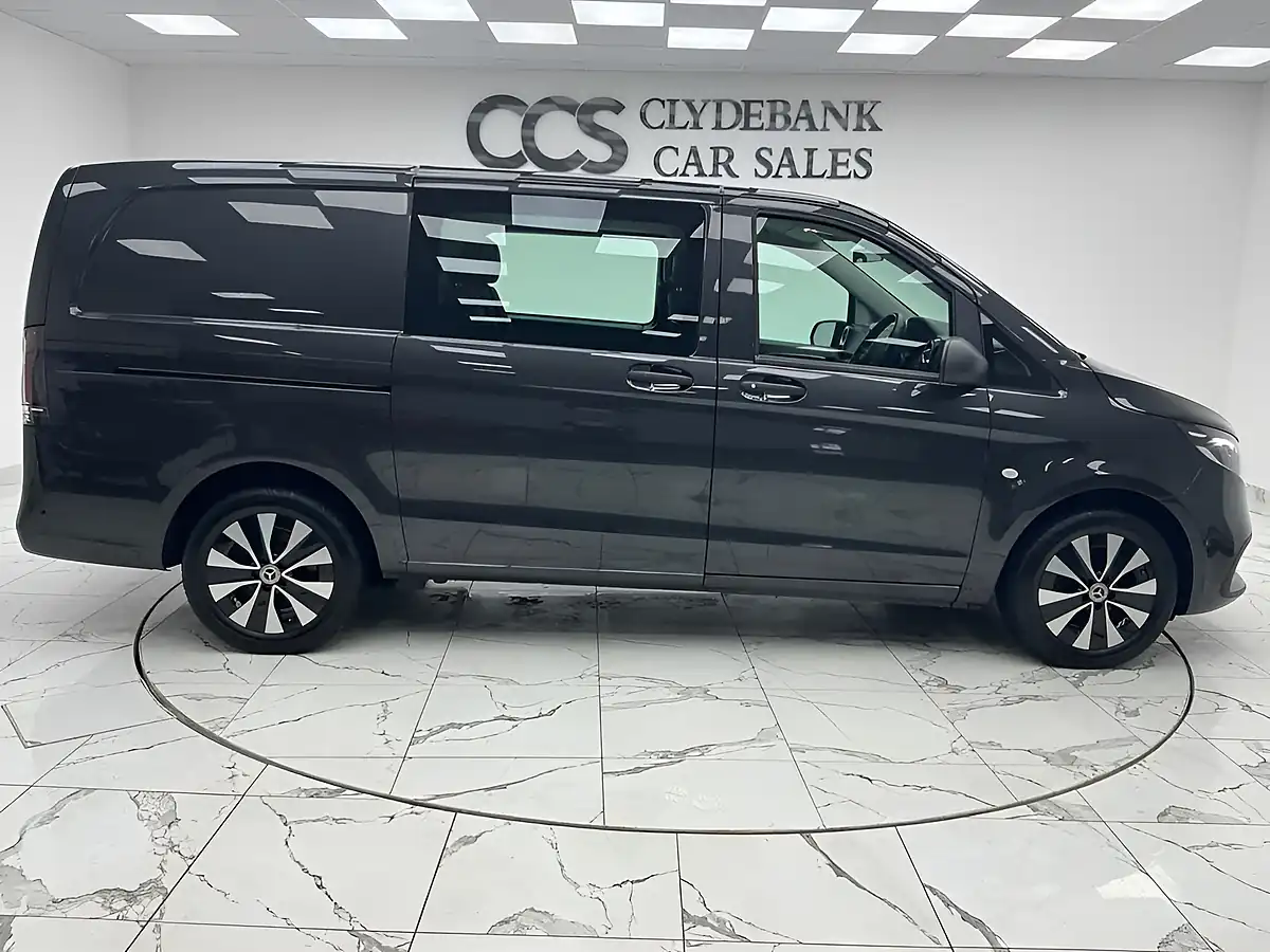 Used 2025 Mercedes-Benz Vito Select Crew Van Double Cab Grey - Interior and Exterior details 2