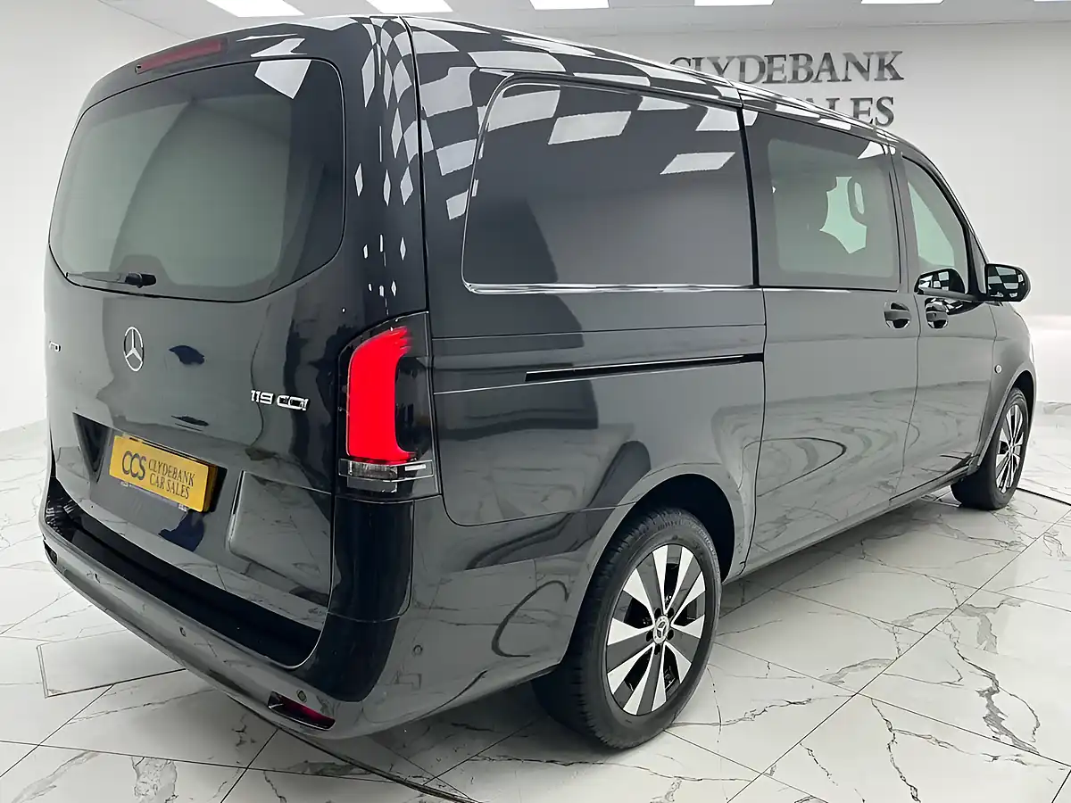 Used 2025 Mercedes-Benz Vito Select Crew Van Double Cab Grey - Interior and Exterior details 3