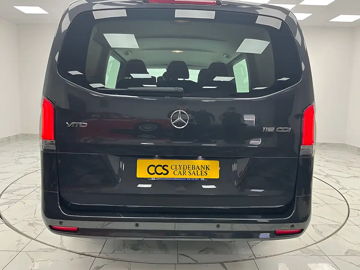 Used 2025 Mercedes-Benz Vito Select Crew Van Double Cab Grey - Interior and Exterior details 4
