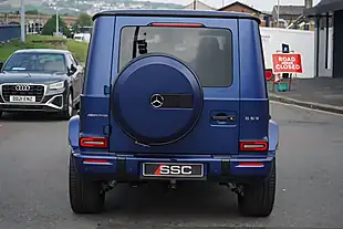 Used 2025 Mercedes G Class AMG Manufaktur Edition Blue - Interior and Exterior details 10