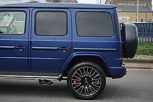 Used 2025 Mercedes G Class AMG Manufaktur Edition Blue - Interior and Exterior details 17