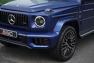 Used 2025 Mercedes G Class AMG Manufaktur Edition Blue - Interior and Exterior details 19
