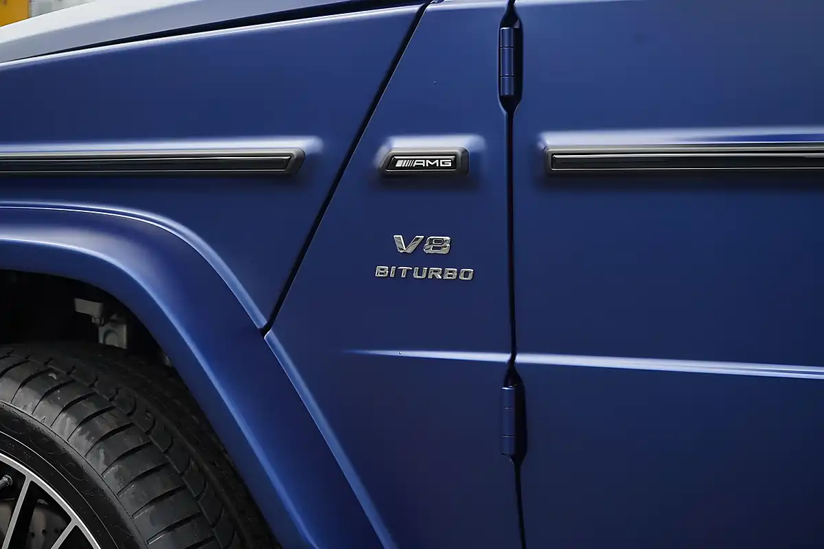 Used 2025 Mercedes G Class AMG Manufaktur Edition Blue - Interior and Exterior details 20