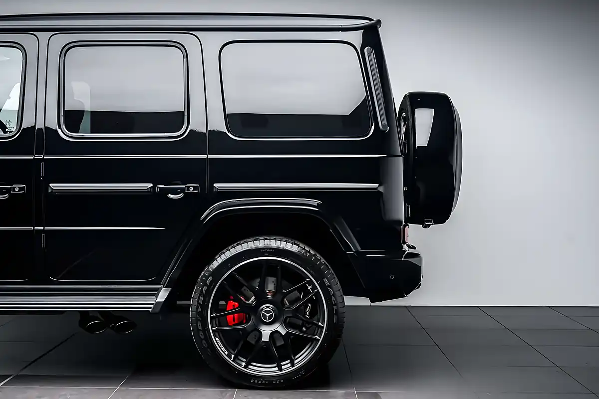Used 2025 Mercedes G Class AMG Obsidian Black - Interior and Exterior details 12