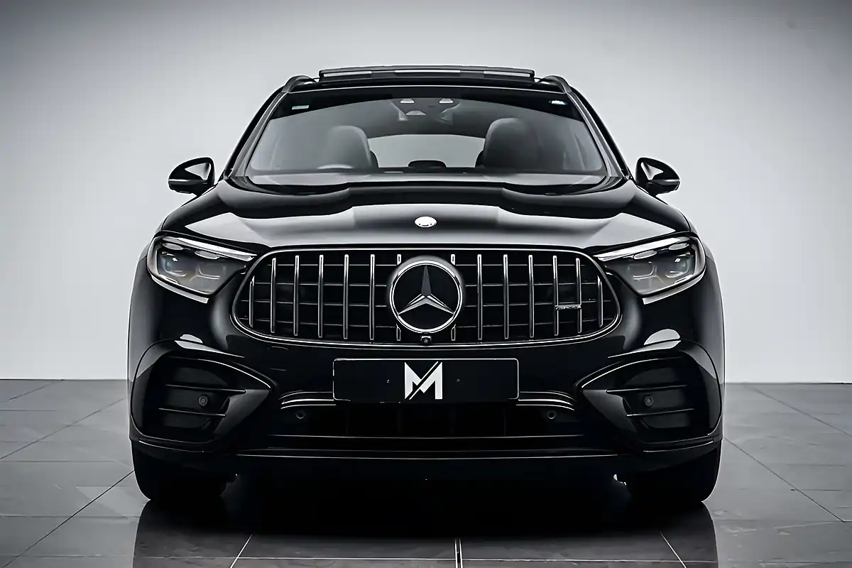 Used 2025 Mercedes Glc Night Edition (premium Plus) Obsidian Black - Interior and Exterior details 2