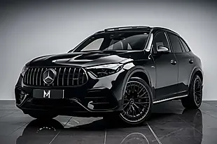Used 2025 Mercedes Glc Night Edition (premium Plus) Obsidian Black - Interior and Exterior details 4