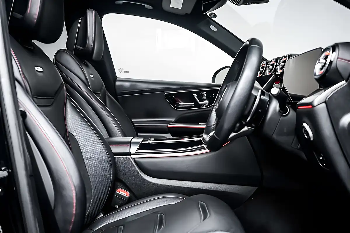 Used 2025 Mercedes Glc Night Edition (premium Plus) Obsidian Black - Interior and Exterior details 5
