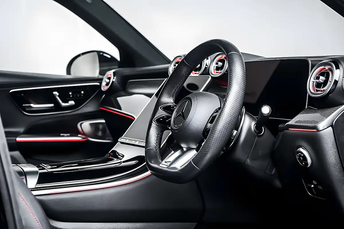 Used 2025 Mercedes Glc Night Edition (premium Plus) Obsidian Black - Interior and Exterior details 9