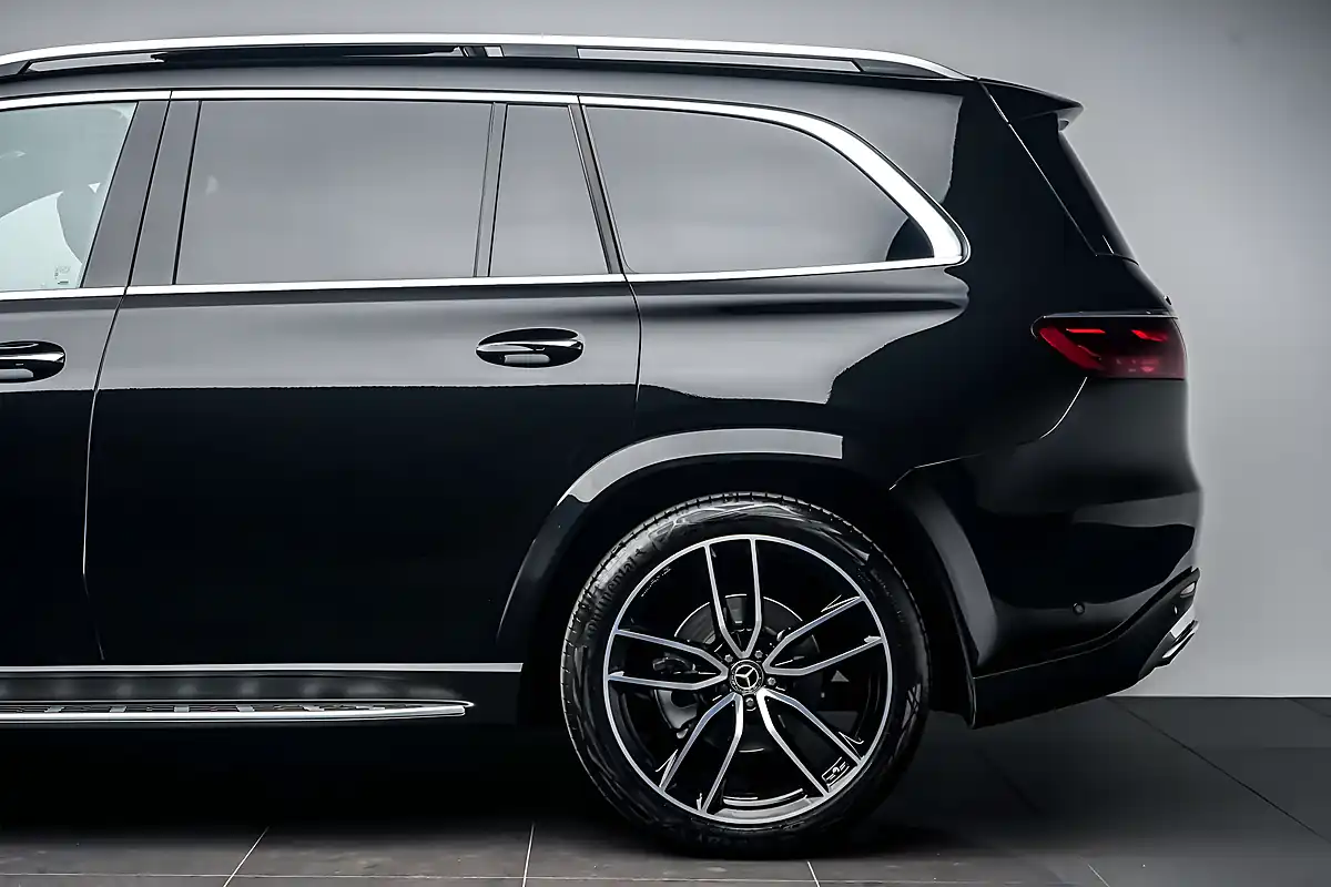 Used 2025 Mercedes GLS450 Business Class Obsidian Black - Interior and Exterior details 15
