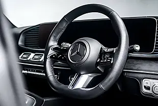 Used 2025 Mercedes GLS450 Business Class Obsidian Black - Interior and Exterior details 18