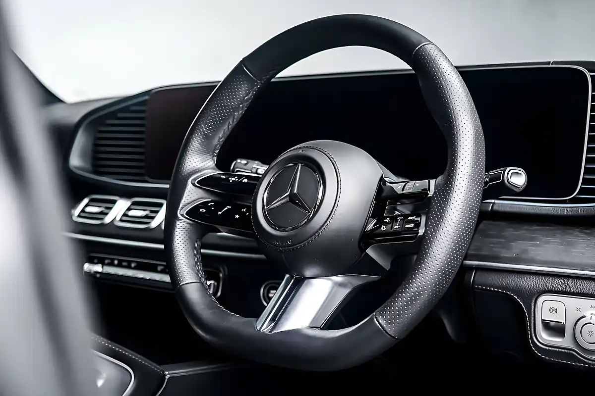 Used 2025 Mercedes GLS450 Business Class Obsidian Black - Interior and Exterior details 18