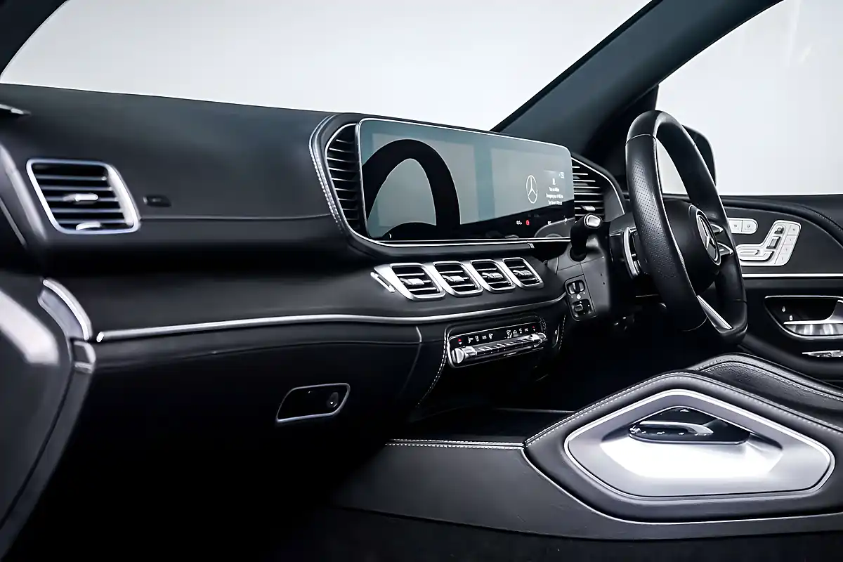 Used 2025 Mercedes GLS450 Business Class Obsidian Black - Interior and Exterior details 19