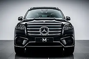 Used 2025 Mercedes GLS450 Business Class Obsidian Black - Interior and Exterior details 2
