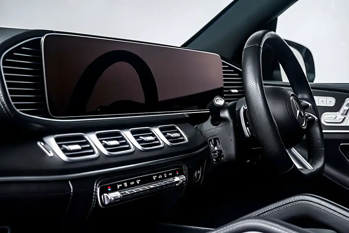 Used 2025 Mercedes GLS450 Business Class Obsidian Black - Interior and Exterior details 20