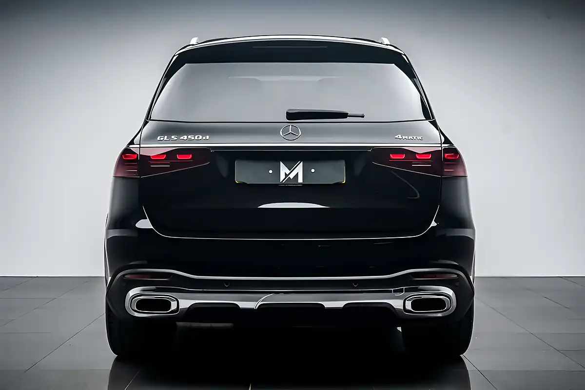 Used 2025 Mercedes GLS450 Business Class Obsidian Black - Interior and Exterior details 4