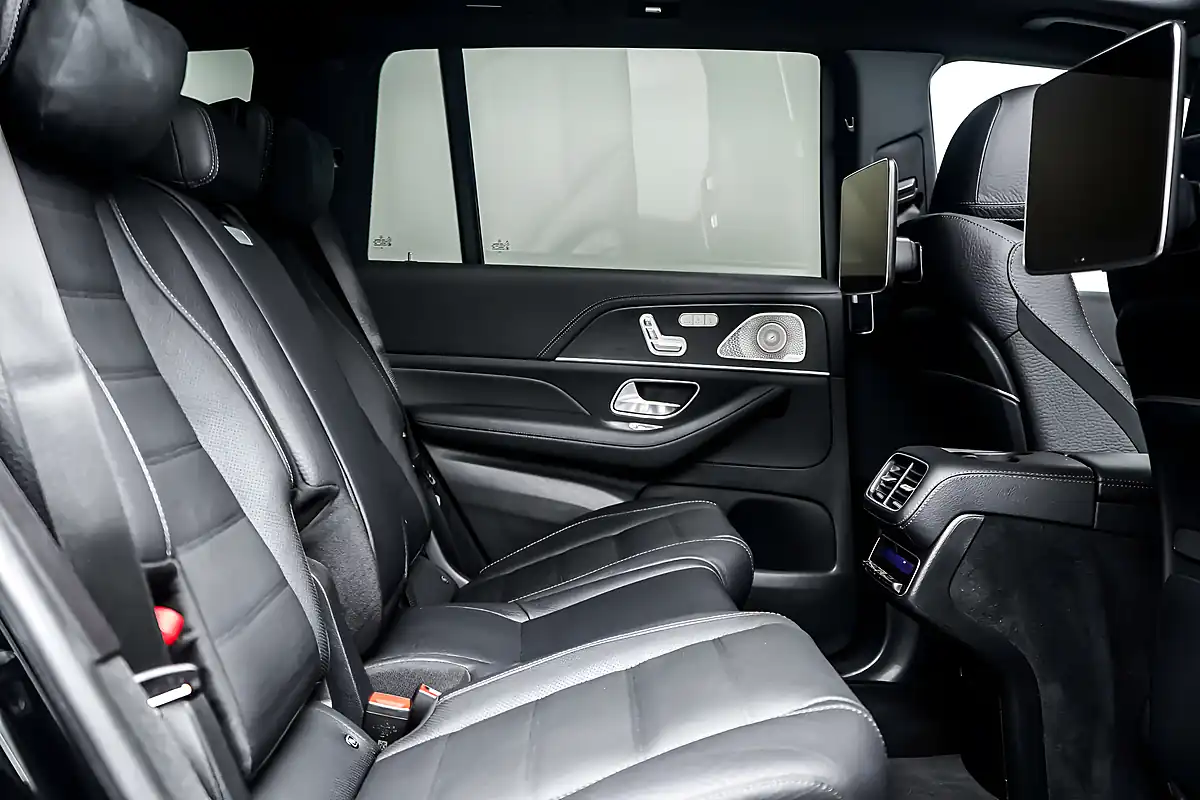 Used 2025 Mercedes GLS450 Business Class Obsidian Black - Interior and Exterior details 8