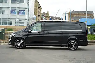 Used 2025 Mercedes V300 Premium Obsidian Black - Interior and Exterior details 7