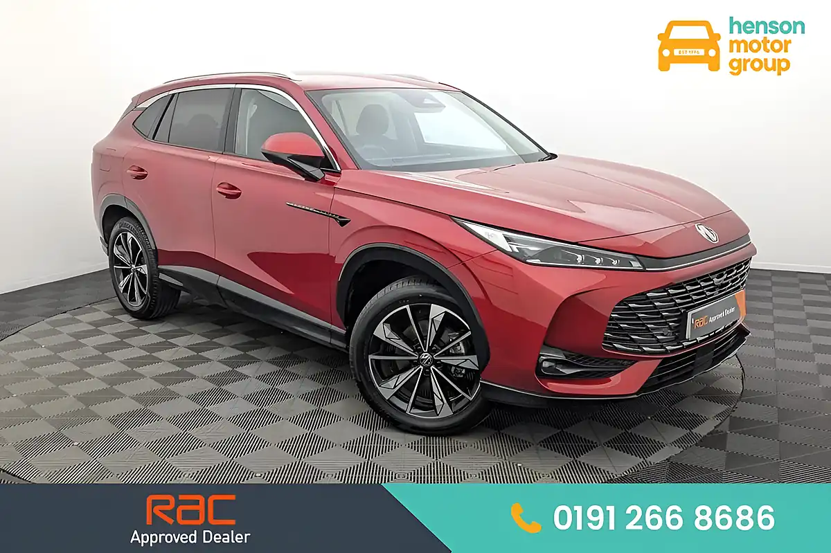 Used 2025 MG MG Hs Se Dynamic Red - Front View