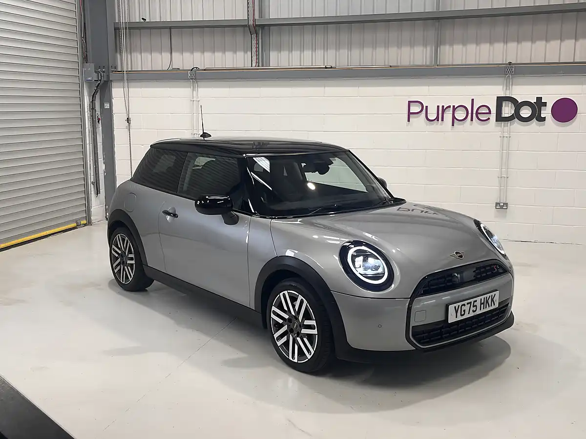 Used 2025 MINI Cooper Classic Hatchback Silver - Front View