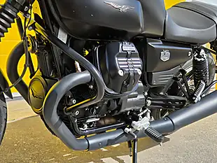 Used 2025 Moto Guzzi V7 Black - Interior and Exterior details 20