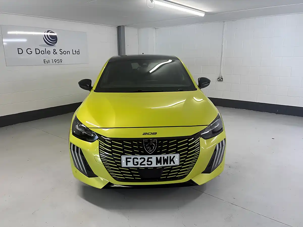 Used 2025 Peugeot 208 GT Yellow - Interior and Exterior details 2