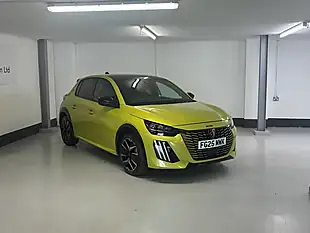 Used 2025 Peugeot 208 GT Yellow - Interior and Exterior details 4