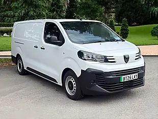 Used 2025 Peugeot E-Expert Professional Long Panel Van White - Interior and Exterior details 12