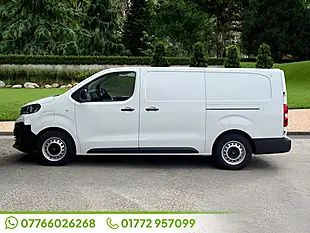 Used 2025 Peugeot E-Expert Professional Long Panel Van White - Interior and Exterior details 3
