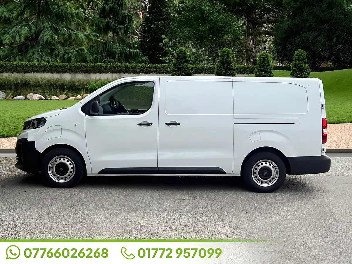 Used 2025 Peugeot E-Expert Professional Long Panel Van White - Interior and Exterior details 3