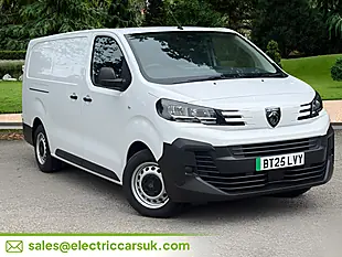 Used 2025 Peugeot E-Expert Professional Long Panel Van White - Interior and Exterior details 5