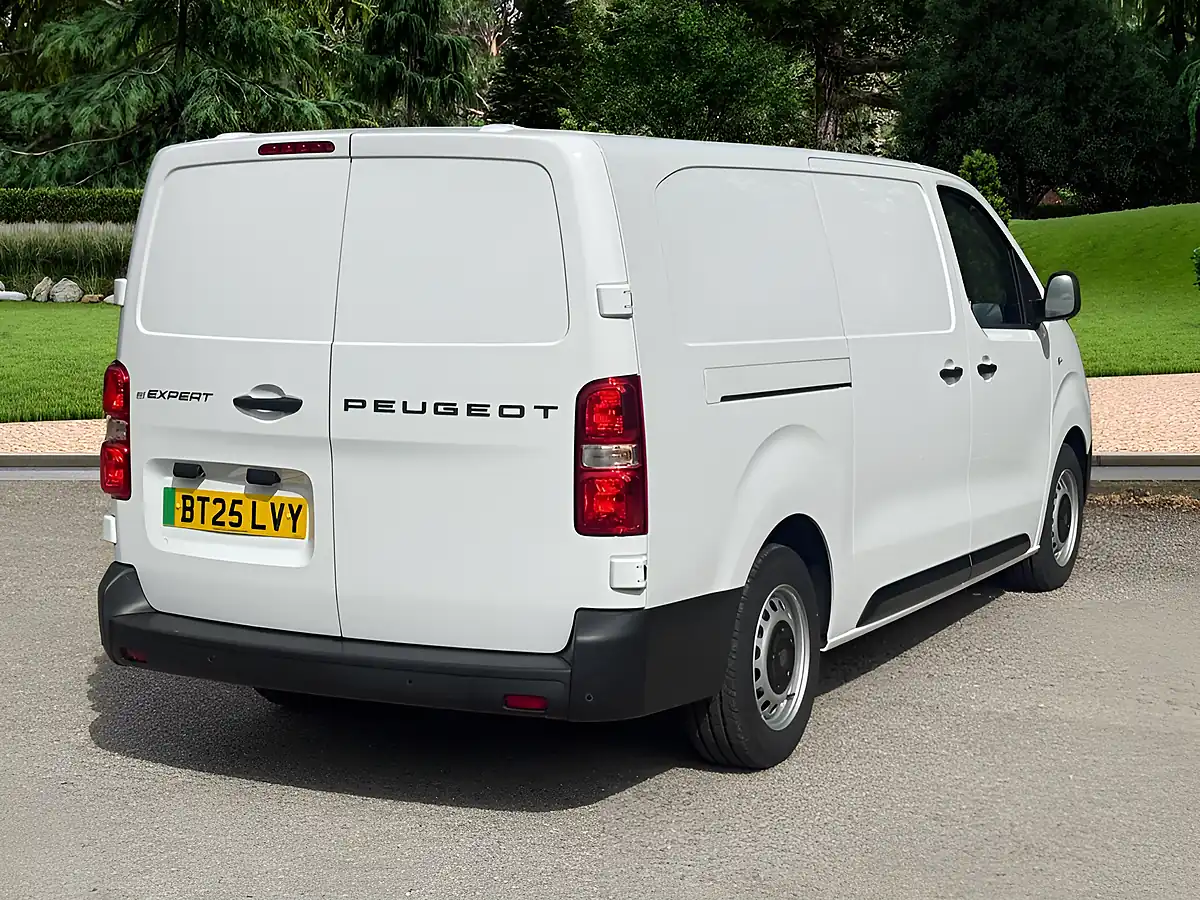 Used 2025 Peugeot E-Expert Professional Long Panel Van White - Interior and Exterior details 8