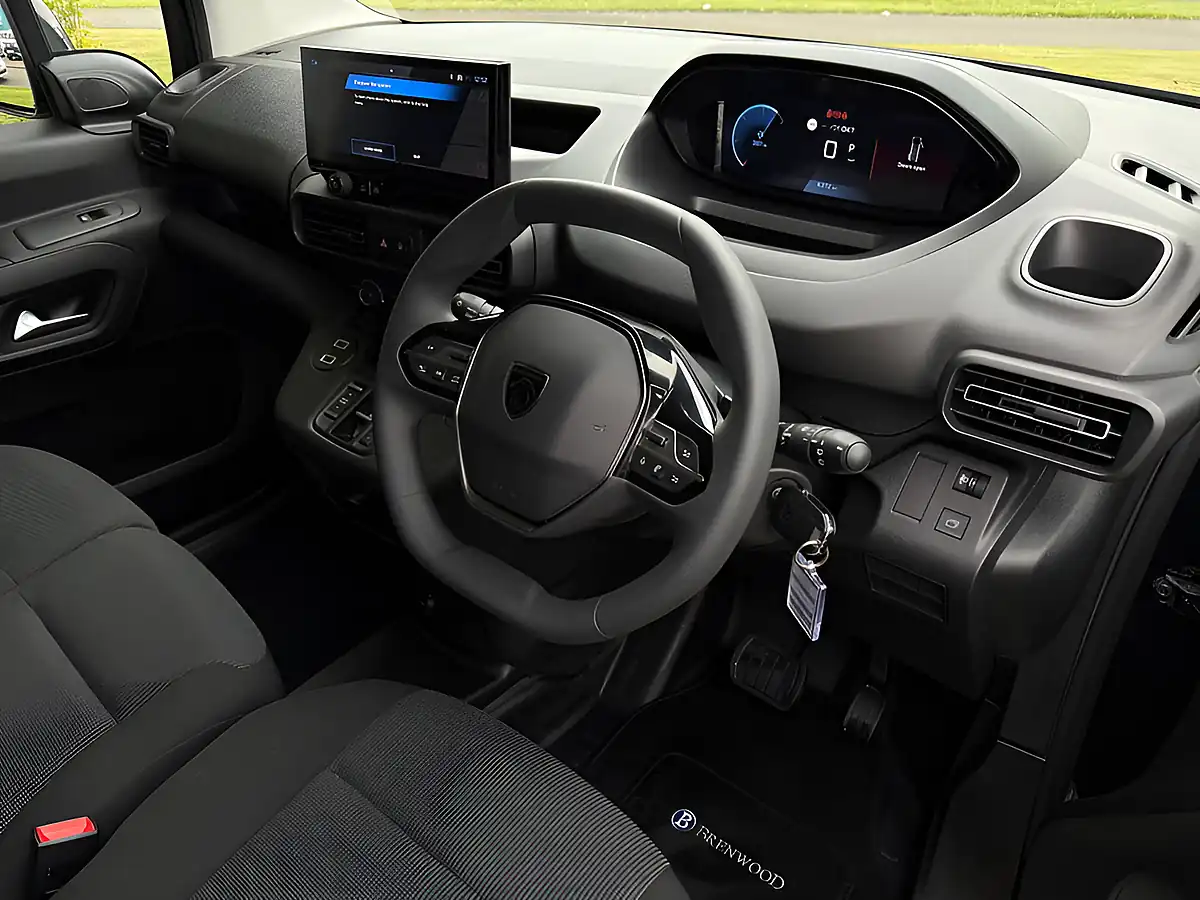 Used 2025 Peugeot Partner Asphalt Standard Panel Van Black - Interior and Exterior details 10