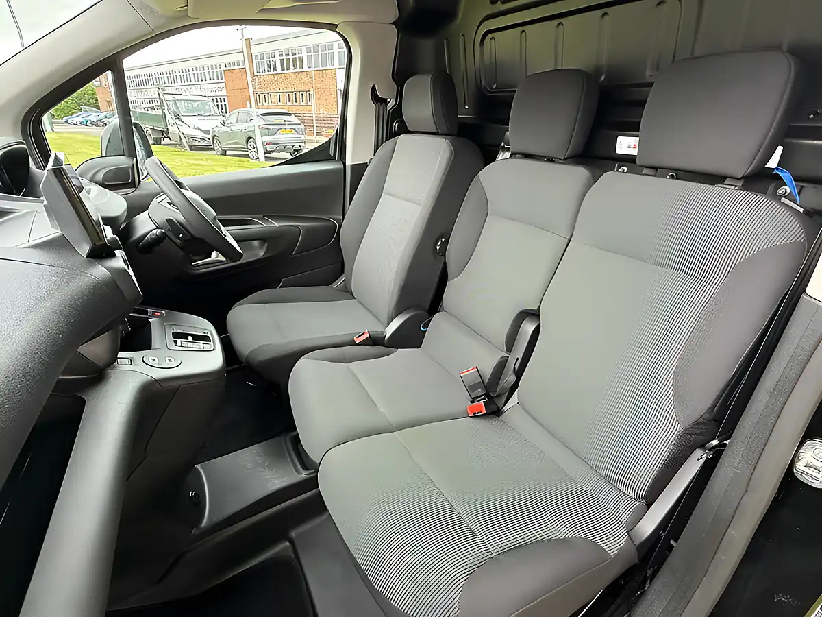 Used 2025 Peugeot Partner Asphalt Standard Panel Van Black - Interior and Exterior details 11