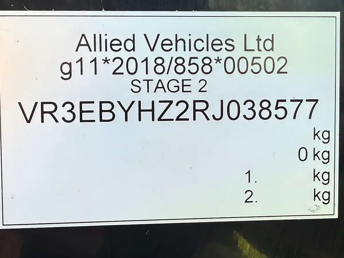 Used 2025 Peugeot Rifter Horizon Black - Interior and Exterior details 15