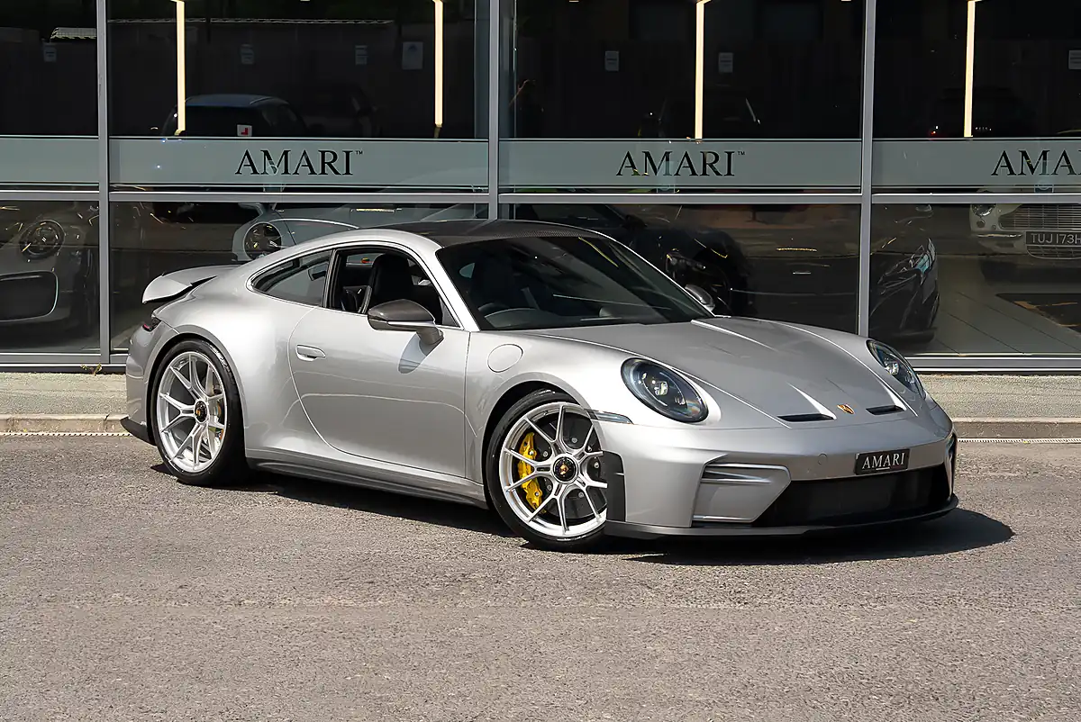 Used 2025 Porsche 911 992.2 GT3 Touring GT Silver Metallic - Front View