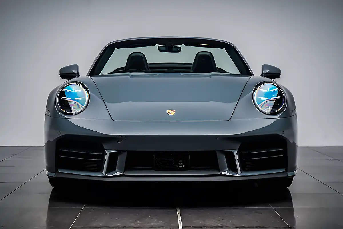 Used 2025 Porsche 911 Carrera Convertible Grey - Interior and Exterior details 2