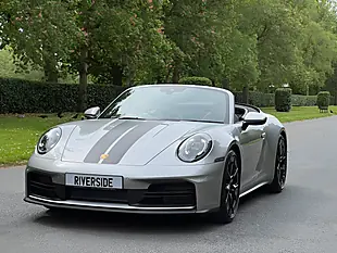 Used 2025 Porsche 911 Carrera Convertible Silver - Interior and Exterior details 13