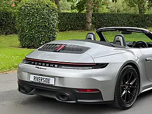 Used 2025 Porsche 911 Carrera Convertible Silver - Interior and Exterior details 14