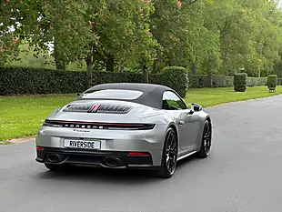 Used 2025 Porsche 911 Carrera Convertible Silver - Interior and Exterior details 16
