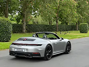 Used 2025 Porsche 911 Carrera Convertible Silver - Interior and Exterior details 2