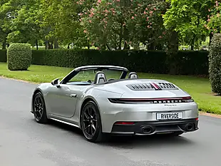 Used 2025 Porsche 911 Carrera Convertible Silver - Interior and Exterior details 6