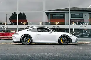 Used 2025 Porsche 911 GT3 Touring Ice Grey Metallic - Interior and Exterior details 2