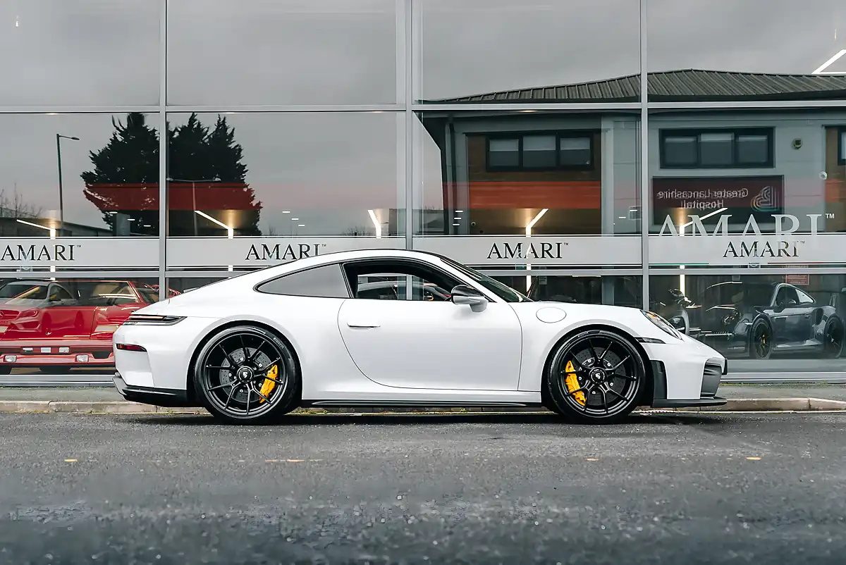Used 2025 Porsche 911 GT3 Touring Ice Grey Metallic - Interior and Exterior details 2